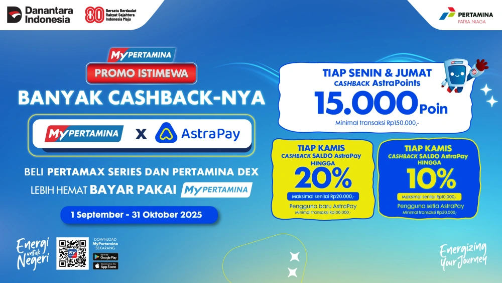 Promo Bbm Pertamina 23 Oktober 2025. (Mypertamina)